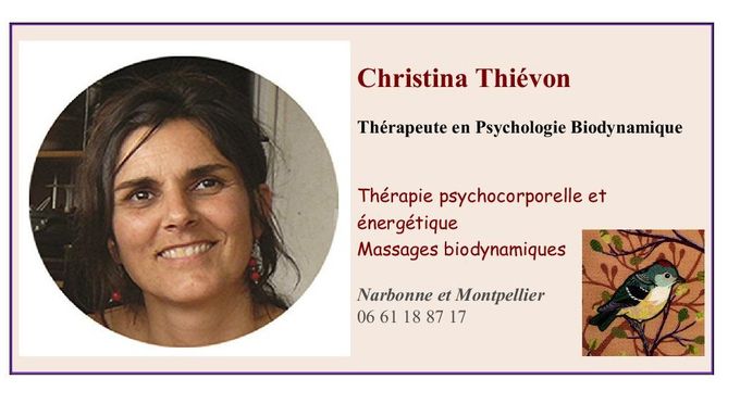 Publicité: Christina Thiévon, mécène de l'association Odyssée.